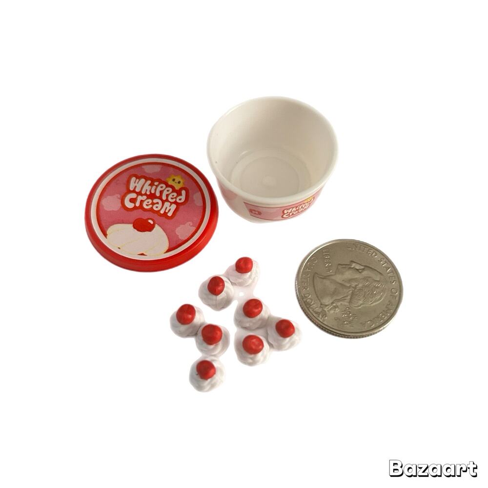 Miniverse Make It Mini Mini Tub of Whipped Cream New